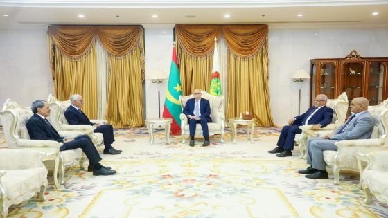 الرئيس الموريتاني يستقبل رئيس مجلس النواب المغربي