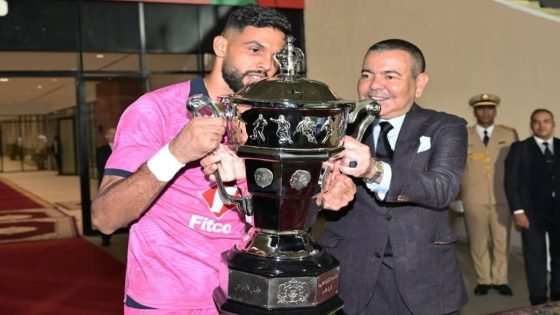 أولمبيك آسفي يتوج بكأس العرش لأول مرة في تاريخه