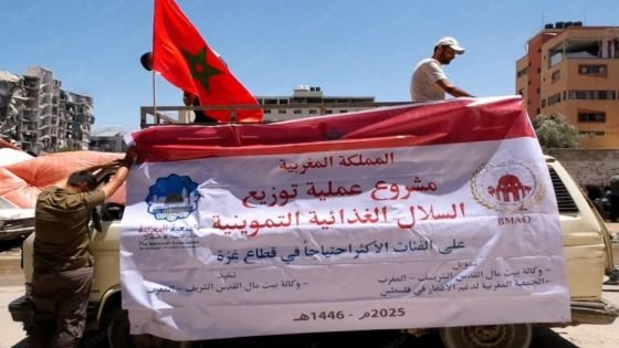 وكالة بيت مال القدس الشريف تواصل حملة الإغاثة الإنسانية في غزة