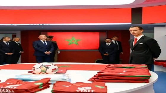 صاحب السمو الملكي ولي العهد الأمير مولاي الحسن يدشن ملعب الأمير مولاي عبد الله بالرباط