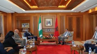 السيد عبد النباوي يتباحث بالرباط مع وفد قضائي من جمهورية نيجيريا