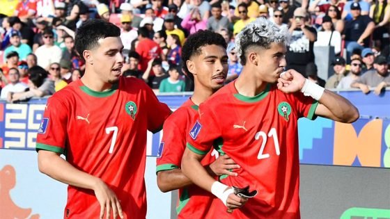 أشبال الأطلس يهزمون أمريكا ويبلغون نصف نهائي مونديال الشباب