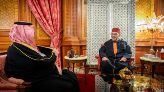 جلالة الملك يستقبل بالدار البيضاء مبعوثا من خادم الحرمين الشريفين ومن ولي عهد المملكة العربية السعودية حاملا رسالة شفوية لجلالته
