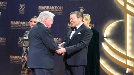 صاحب السمو الملكي الأمير مولاي رشيد يترأس حفل عشاء أقامه جلالة الملك بمناسبة الافتتاح الرسمي للدورة 22 للمهرجان الدولي للفيلم بمراكش