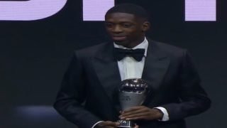 عثمان ديمبيلي يتوج بجائزة «ذا بيست» لأول مرة في مسيرته الاحترافية