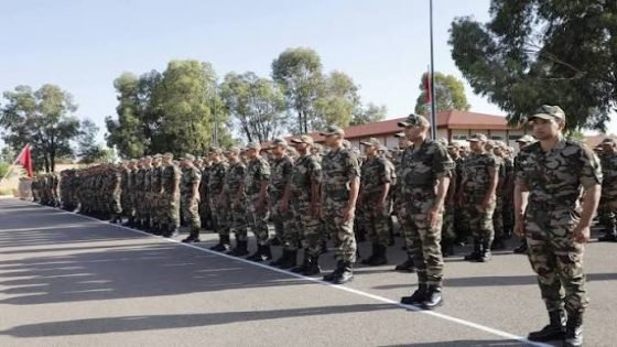 الفوج الـ 40 للخدمة العسكرية يؤدي القسم في ختام تكوينه الأساسي